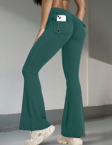 Pantaloni SHEIN, verde