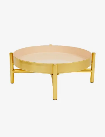 Tava decorativa Home Accents, auriu/roz