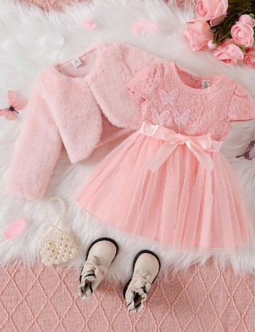 Compleu Shein Kids, roz