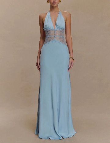 Rochie lunga SHEIN, albastru