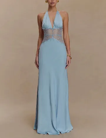 Rochie lunga SHEIN, albastru