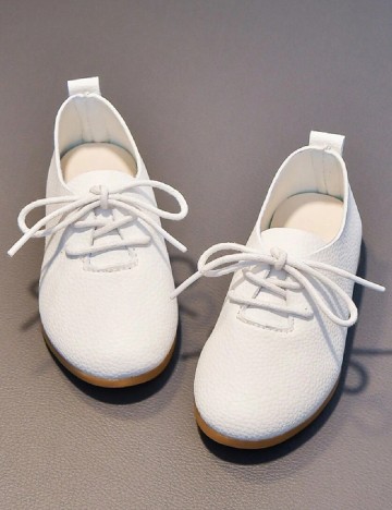 Pantofi Shein Kids, alb