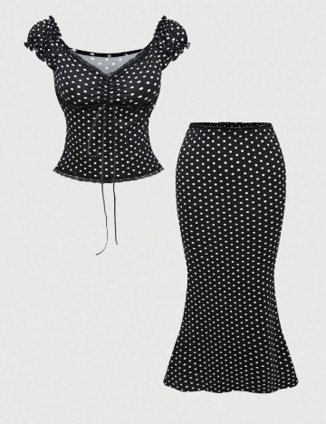 Compleu Romwe, negru