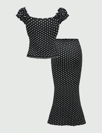 Compleu Romwe, negru