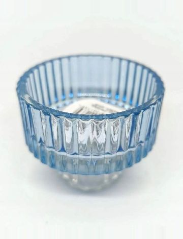 Suport lumanare, albastru