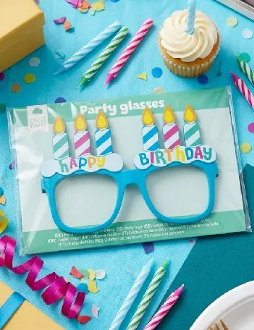 Ochelari de petrecere DLP Industry, albastru