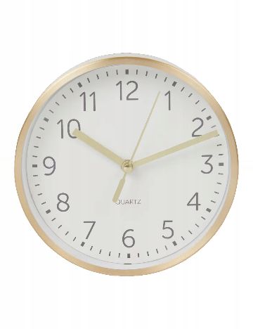 Ceas de perete ACTION, auriu