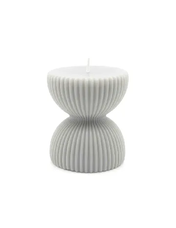 Lumanare decorativa KAPIMEX, gri