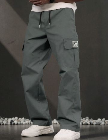 Pantaloni SHEIN, gri