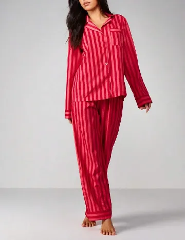 Pijama Missguided, rosu/roz