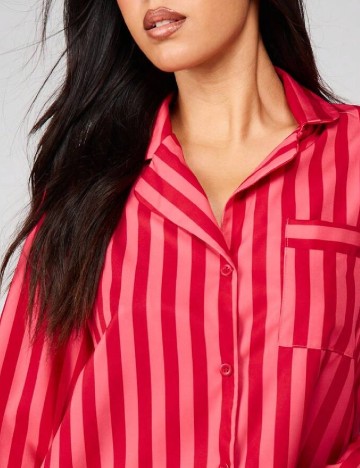 Pijama Missguided, rosu/roz