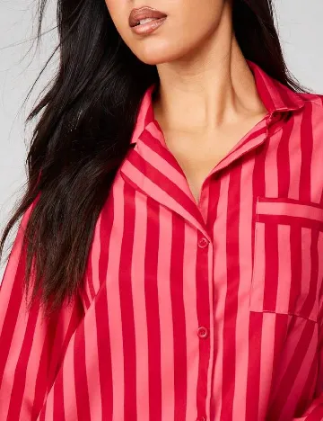 Pijama Missguided, rosu/roz