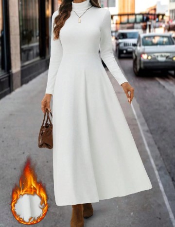 Rochie lunga SHEIN, alb