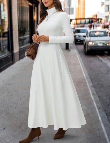 Rochie lunga SHEIN, alb