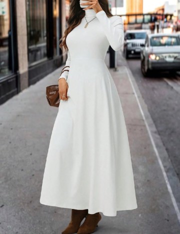 Rochie lunga SHEIN, alb