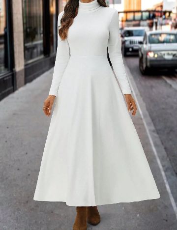 Rochie lunga SHEIN, alb