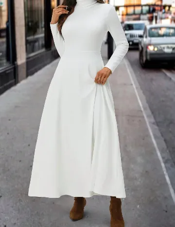 Rochie lunga SHEIN, alb