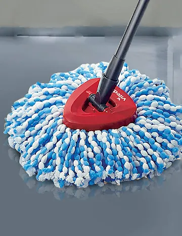 Set lavete pentru mop 2 bucati SHEIN, albastru