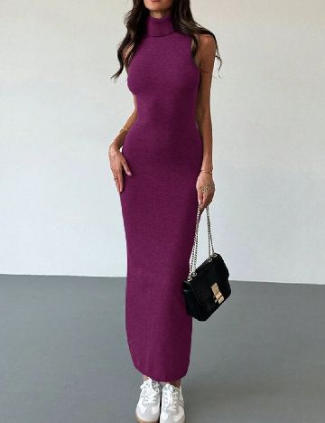 Rochie lunga SHEIN, mov