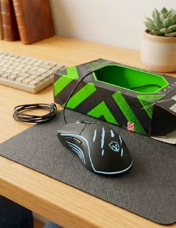 Mouse de gaming Battletron, negru