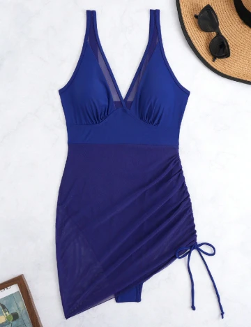 Costum de baie SHEIN, albastru