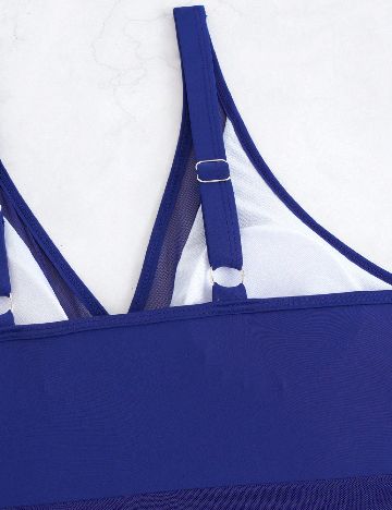 Costum de baie SHEIN, albastru