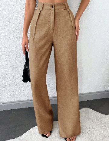 Pantaloni SHEIN, maro