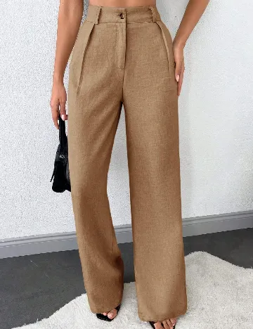 Pantaloni SHEIN, maro