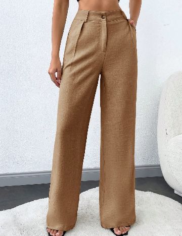 Pantaloni SHEIN, maro