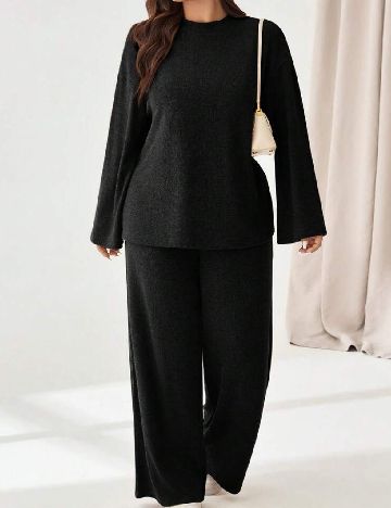 Compleu SHEIN CURVE, negru