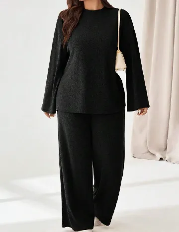 Compleu SHEIN CURVE, negru