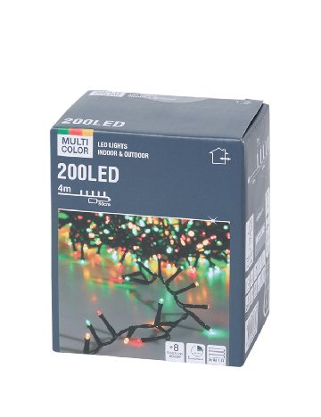 Ghirlanda luminoasa ACTION, mix culori