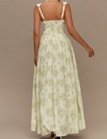 Rochie lunga SHEIN, crem