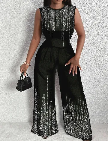 Salopeta SHEIN CURVE, negru