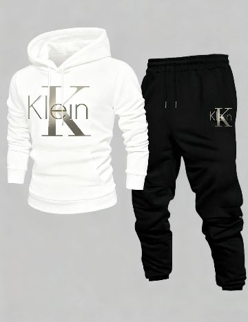 Compleu SHEIN, negru/alb