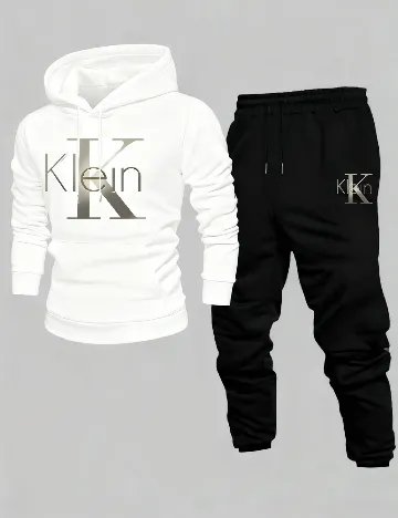 Compleu SHEIN, negru/alb