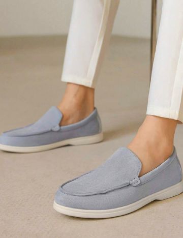 Mocasini SHEIN, albastru