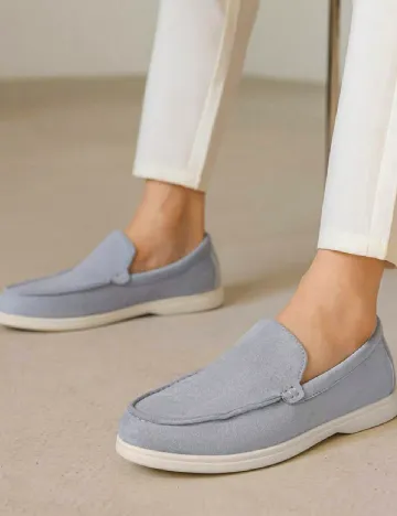 Mocasini SHEIN, albastru