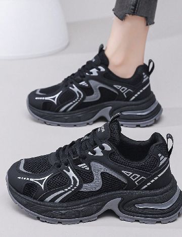 Adidasi SHEIN, negru