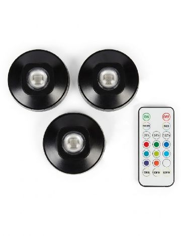 Set lampi LED reîncărcabile 3 bucati Baltimore, mix culori