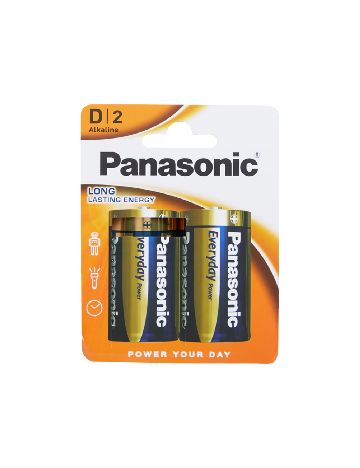 Set baterii C 2 bucati Panasonic, mix culori