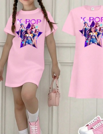 Rochie Shein Kids, roz