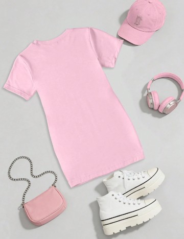 Rochie Shein Kids, roz