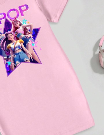 Rochie Shein Kids, roz