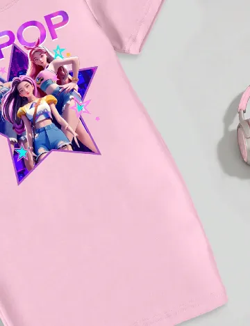 Rochie Shein Kids, roz