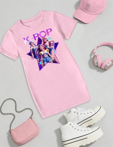 Rochie Shein Kids, roz