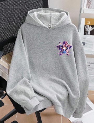 Hanorac Shein Kids, gri