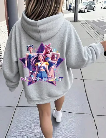 Hanorac Shein Kids, gri