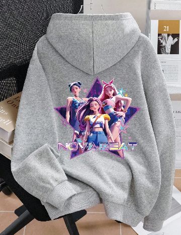 Hanorac Shein Kids, gri