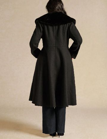 Palton SHEIN CURVE, negru